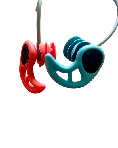 Fresh Ears Red/Blue Variant Earplugs | Ruby Fresh Open Water Swimming