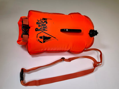 The Shine | The Ruby Fresh Inflatable Safety Tow Buoy | Urgent Orange