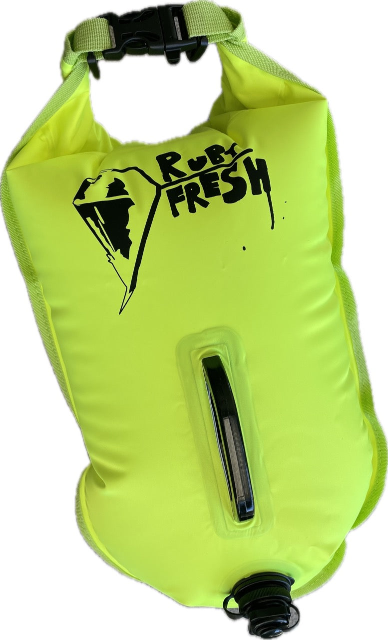 The Shine | The Ruby Fresh Inflatable Safety Tow Buoy | Glaring Green