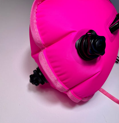 The Shine | The Ruby Fresh Inflatable Safety Tow Buoy | Perky Pink